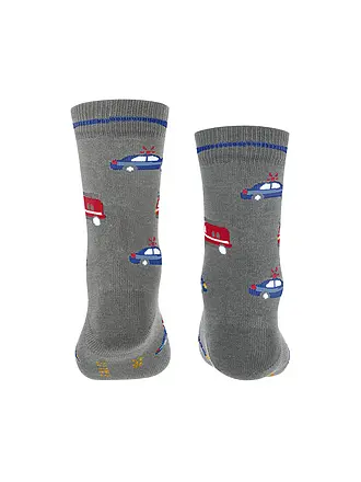 FALKE | Chaussettes garçon bleu espace | hellgrau